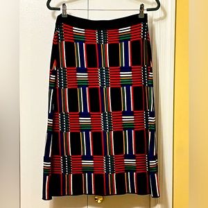 NWT Tory Burch Sport knit jacquard skirt